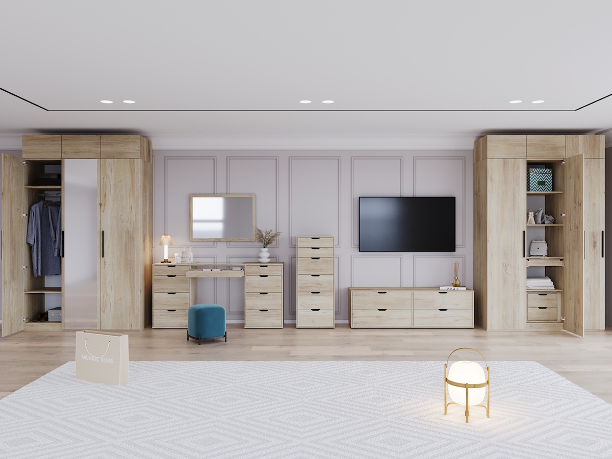 Вешалка Даллас ,Дуб Кастелло  