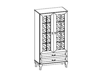 Витрина Стефани - 2.2., орех