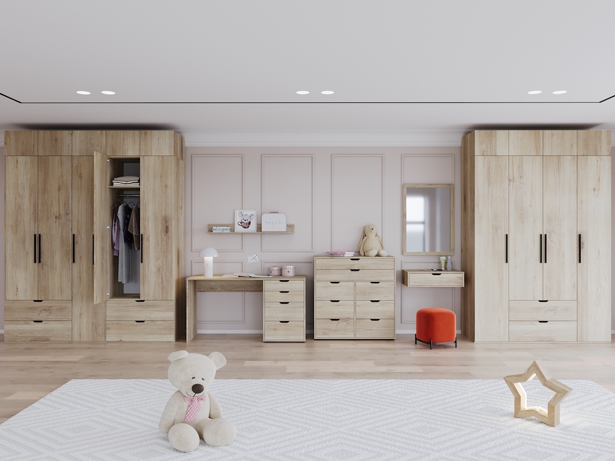 Вешалка Даллас ,Дуб Кастелло  