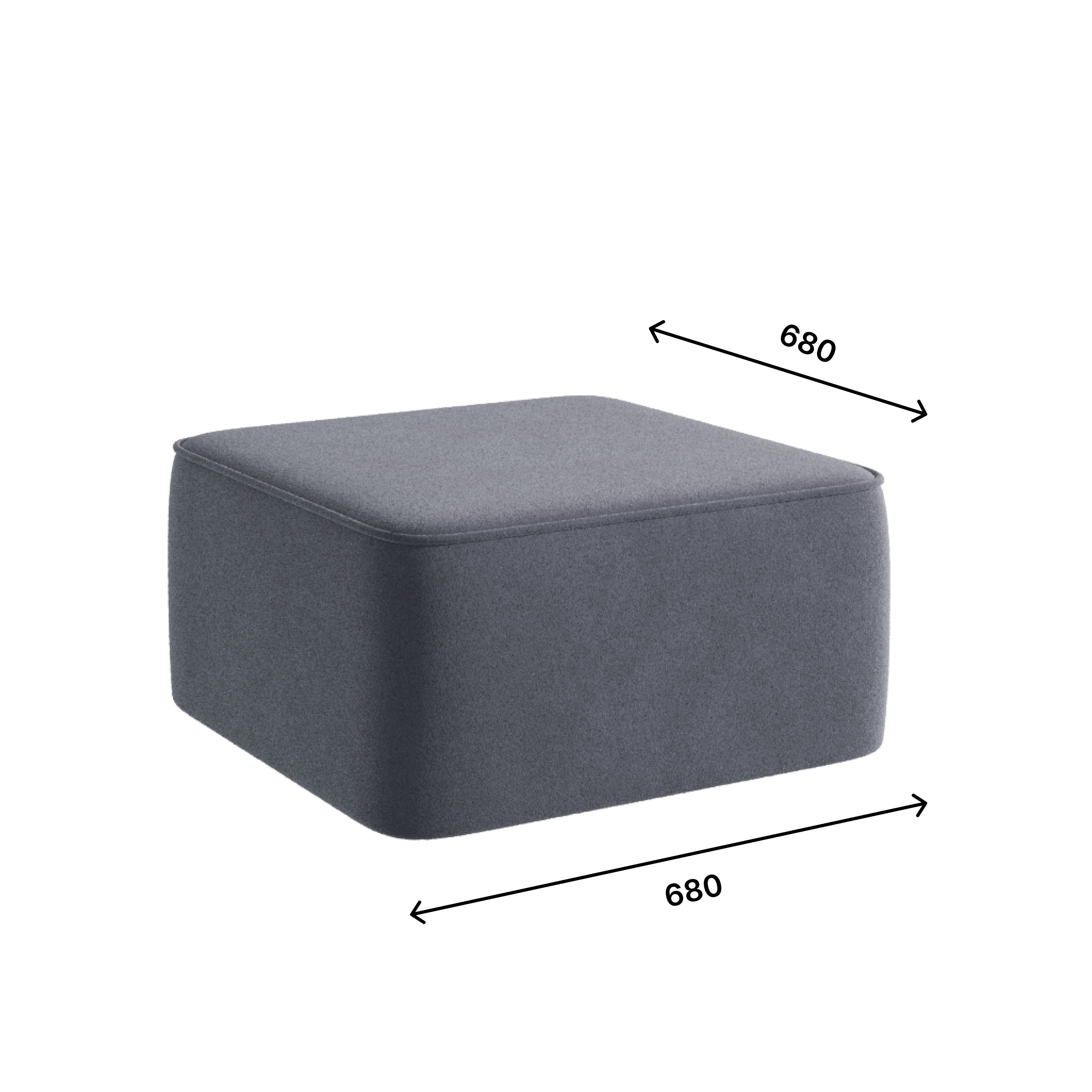 Диван Нафанаил ,серый  